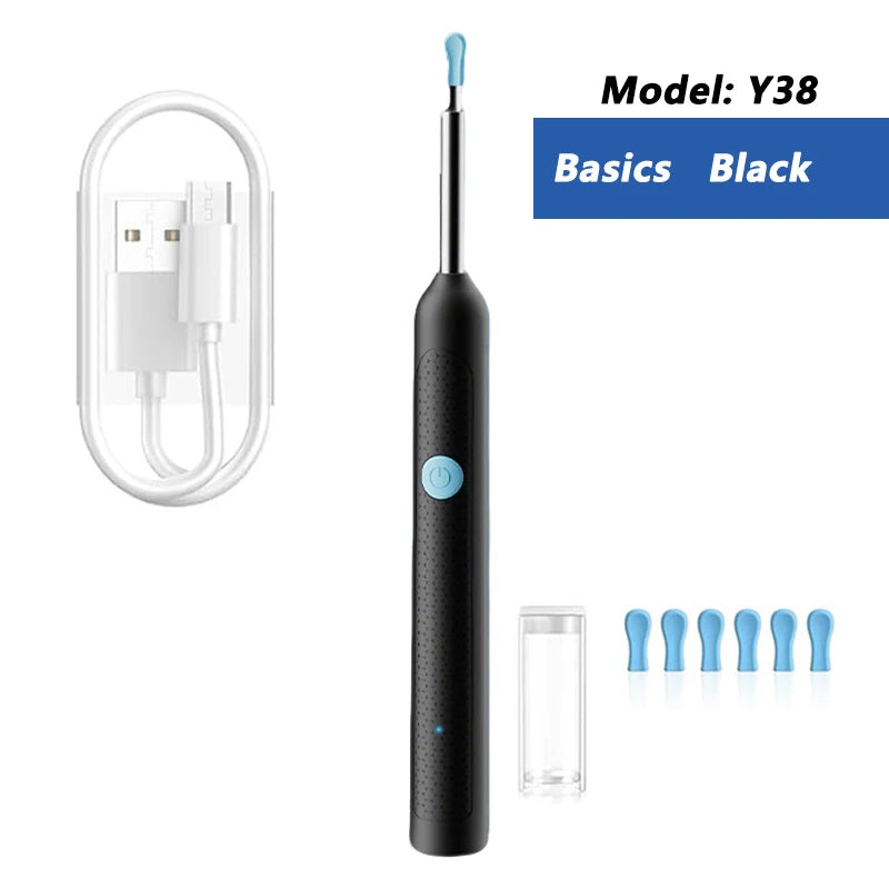 Otoscope Connecté WiFi avec Caméra HD 1080P Nettoyeur Auriculaire Visuel — CLEVI Paris