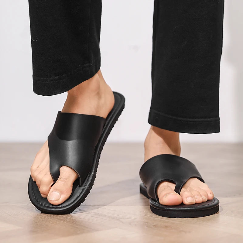 Tongs Homme PVC Semelle Souple Antidérapantes Street Style – CLEVI Paris