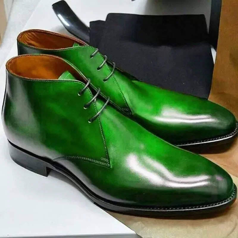 Bottines Homme Lacets Style Martin – CLEVI Paris