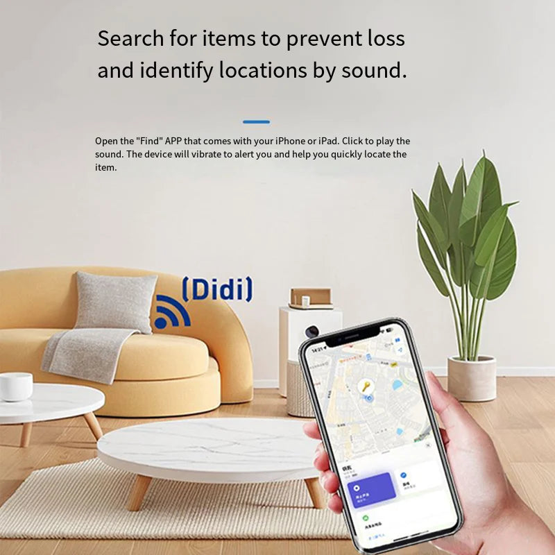 Carte Traceur GPS Recharge Sans Fil Compatible Find My — CLEVI Paris