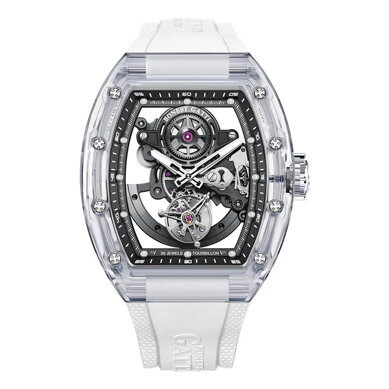 Montre Tourbillon Automatique Homme BONEST GATTI 45mm — CLEVI Paris