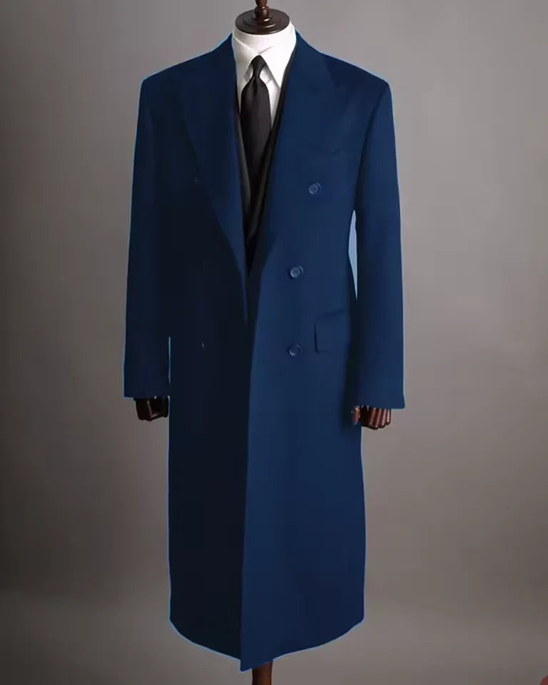 Blazer homme long double boutonnage – CLEVI Paris