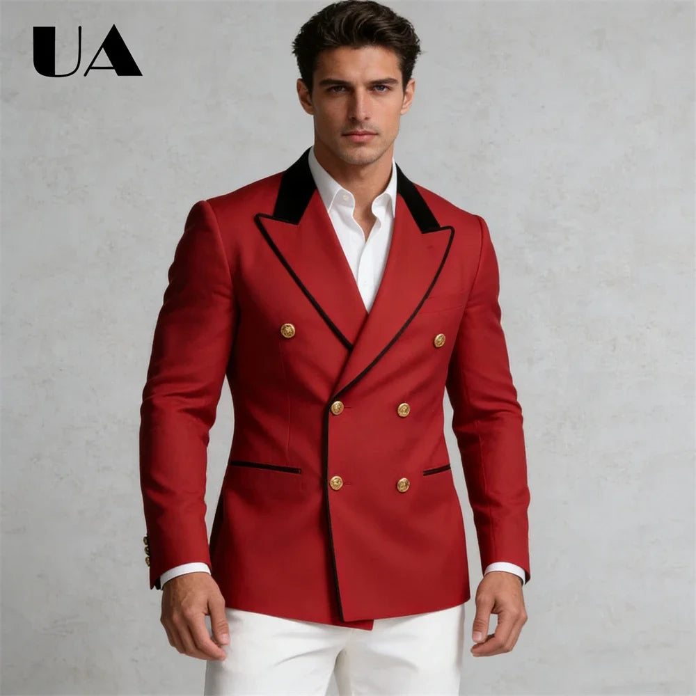 Blazer Croisé Homme Grandes Tailles – CLEVI