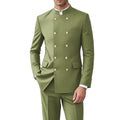 Costume Col Mandarin Homme Croisé – CLEVI Paris