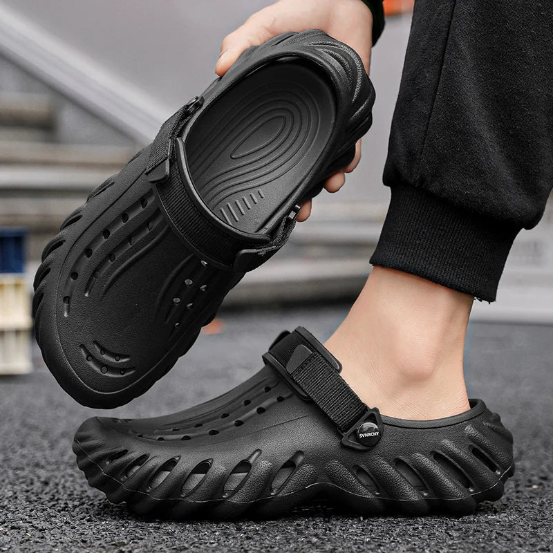 Sabots Clogs EVA Ultra-Légers Respirants Homme — Extérieur & Conduite | CLEVI Paris