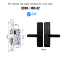 Serrure Connectée Intelligente WiFi Empreinte Digitale Sonnette Vidéo IP66 – CLEVI Paris