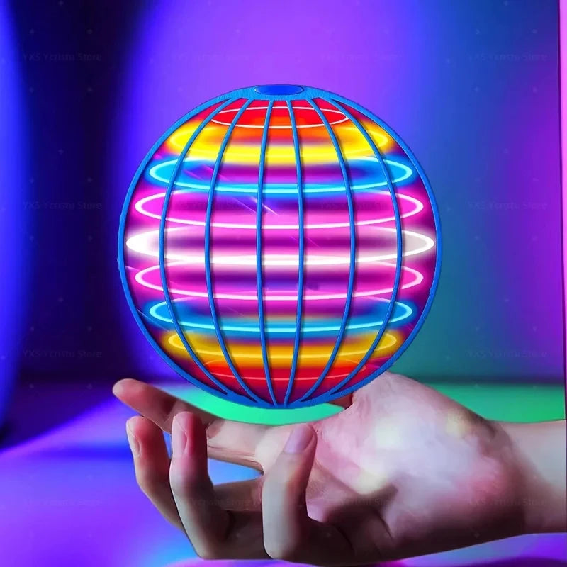 Boule Volante UFO LED – Gyroscope Flottant Magique, Jouet Extérieur Dès 8 ans – CLEVI Paris