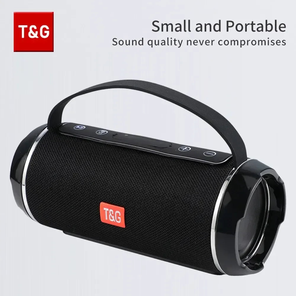 T&G TG116C Enceinte Bluetooth Portable Waterproof TWS 3D Stéréo – CLEVI Paris