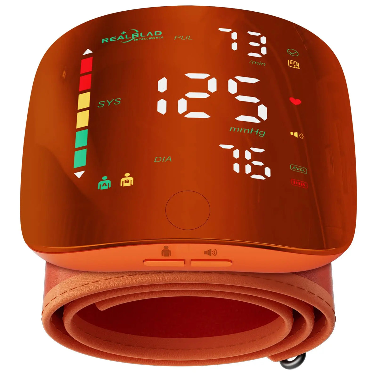 Tensiomètre Poignet Rechargeable Écran Tactile LED 99x2 Mémoires – CLEVI Paris