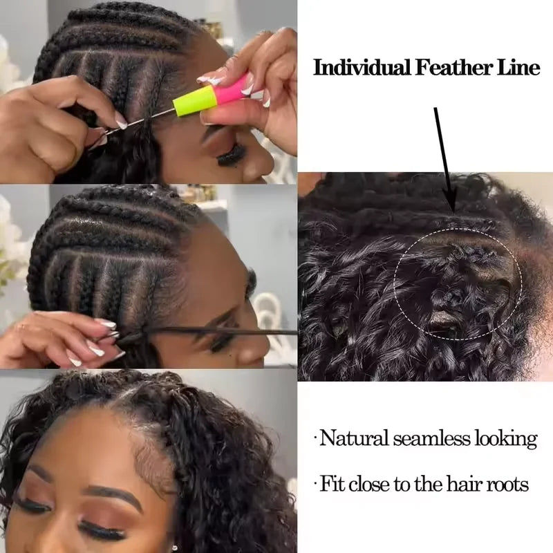 Extensions crochet bouclées, cheveux humains – CLEVI Paris
