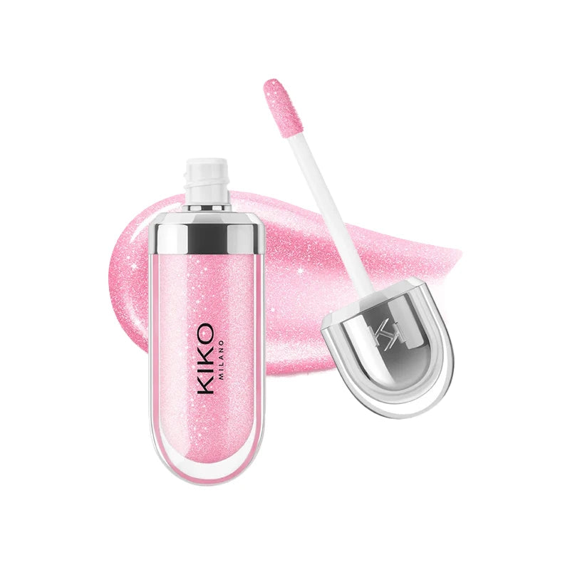Gloss Lèvres KIKO 3D Mirror – Brillant Waterproof, Longue Tenue, 23 Teintes