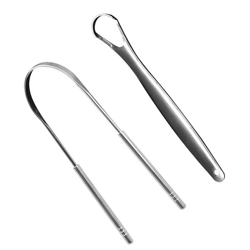 Gratte-Langue Acier Inoxydable — CLEVI Paris