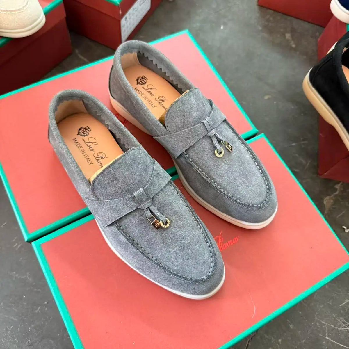 Mocassins homme en suédine – CLEVI Paris