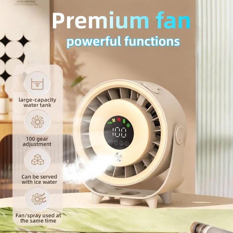 Ventilateur brumisateur CREAROMA – CLEVI Paris
