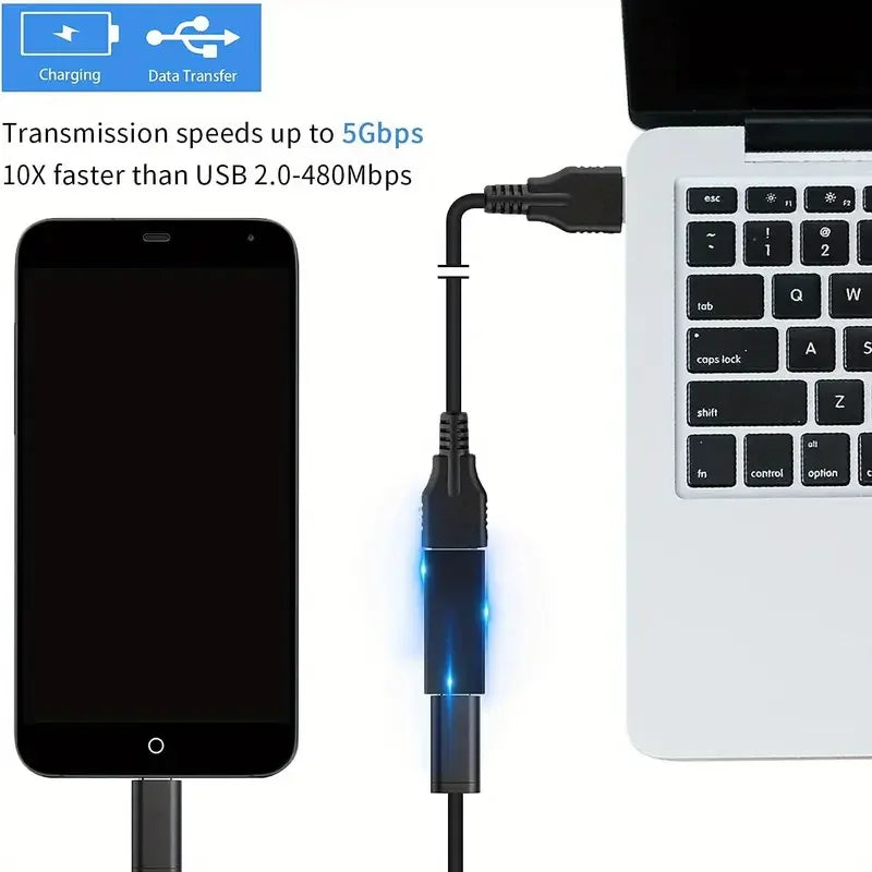 Lot 15 Adaptateurs OTG USB-C vers USB-A 3.0 – CLEVI Paris