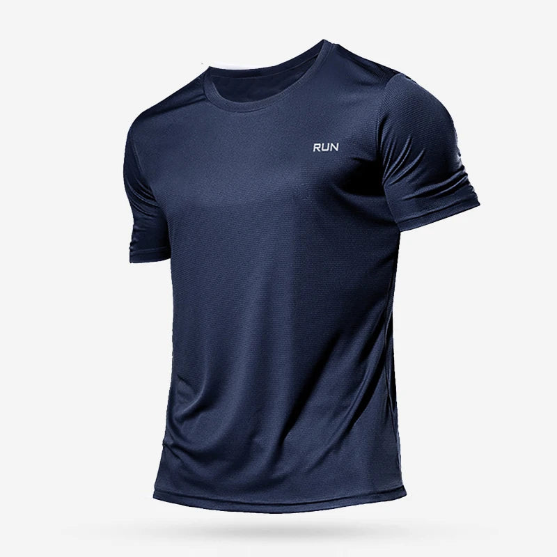 T-Shirt Sport Homme Séchage Rapide – Fitness Running Gym Manches Courtes