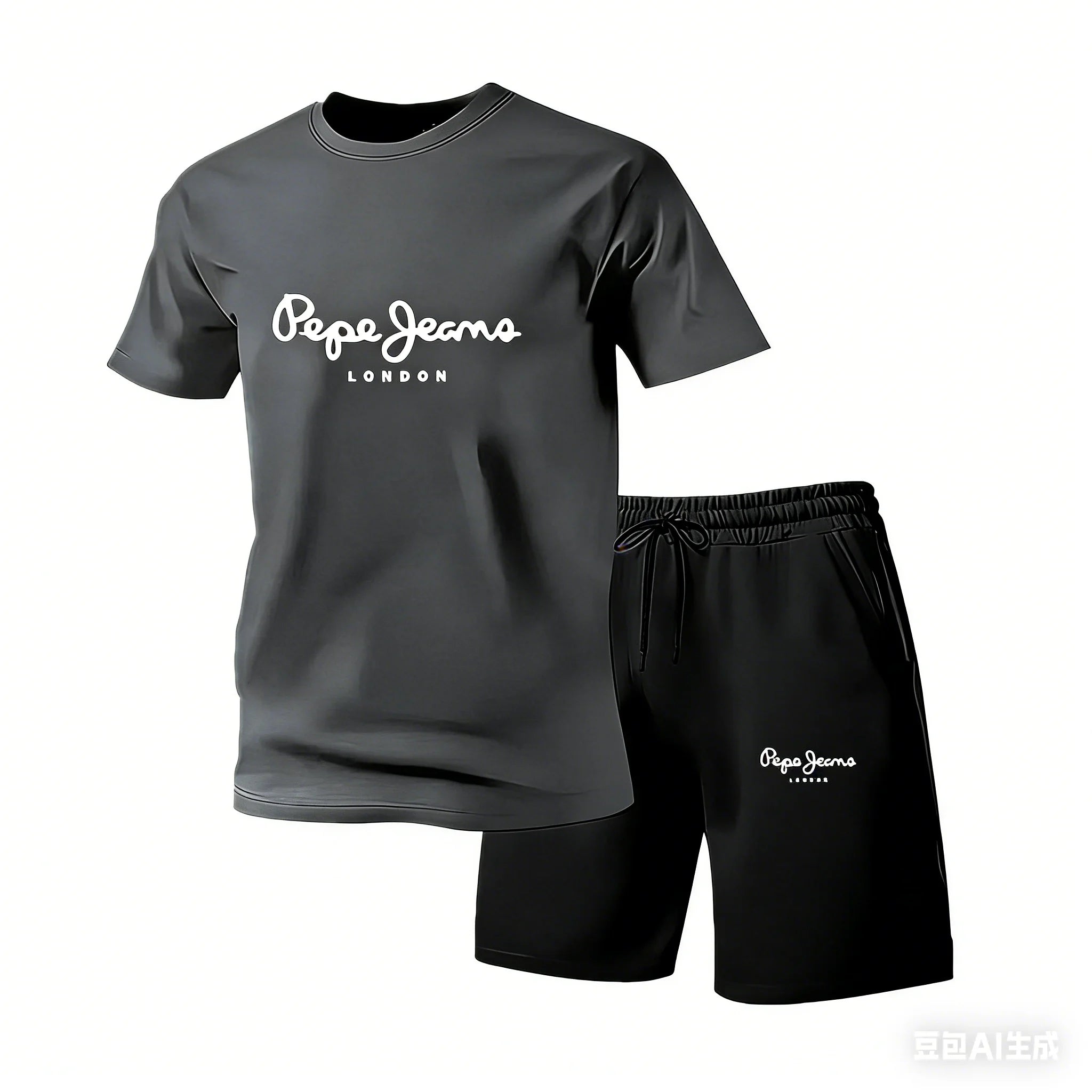Ensemble 2 Pièces Homme T-Shirt + Short Sport Séchage Rapide Respirant – CLEVI Paris