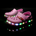 Sandales LED Lumineuses Enfant – Cartoon Antidérapantes Plage Été