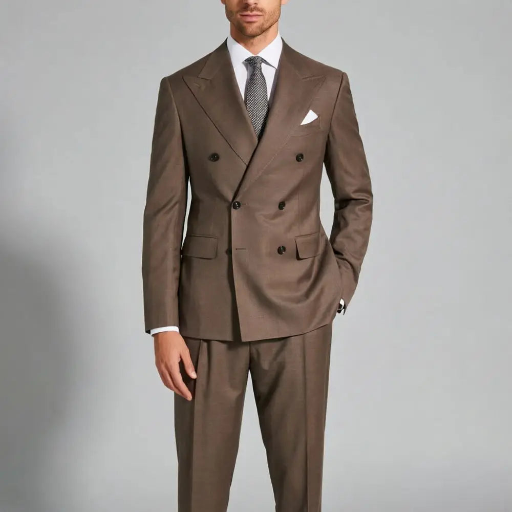 Costume homme 2 pièces croisé – CLEVI Paris