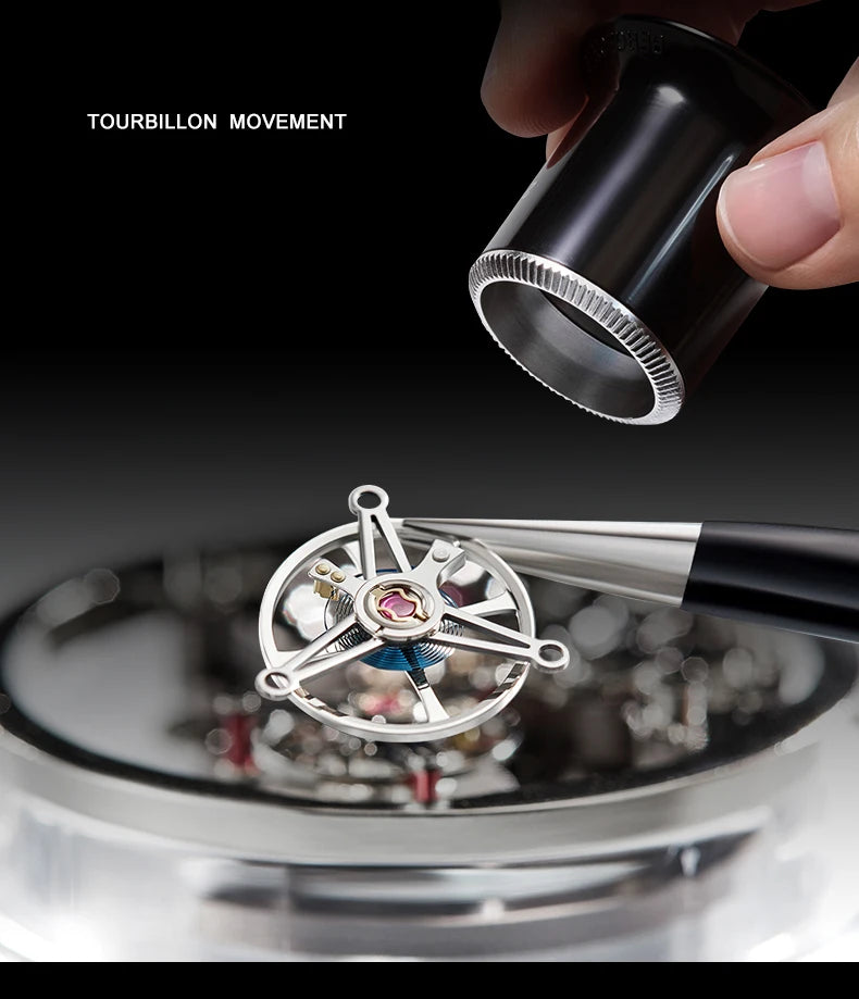Montre Tourbillon Automatique Homme BONEST GATTI 45mm — CLEVI Paris
