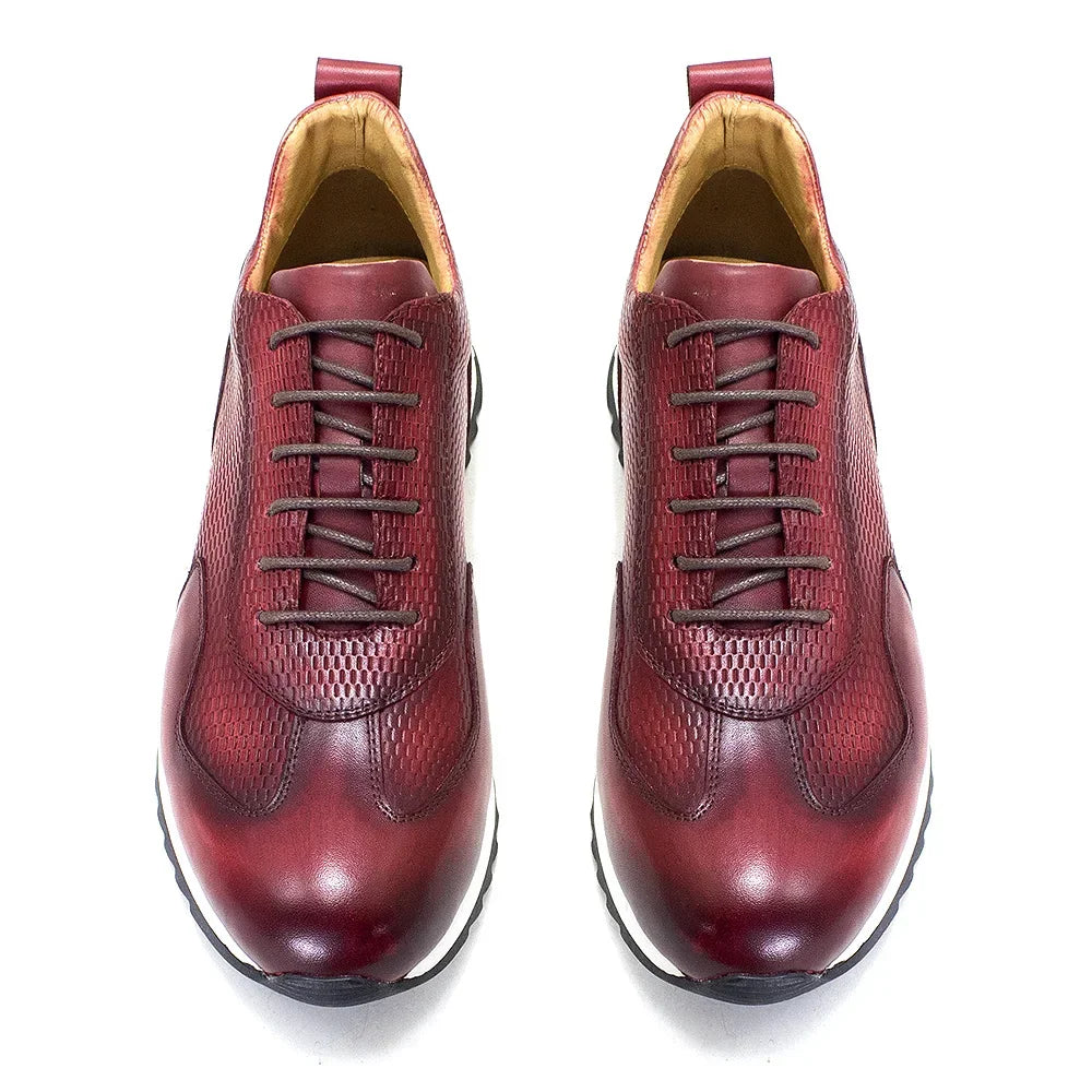 Oxford Casual Homme Cuir Vachette Respirant Lacets | Marche & Quotidien US 7-12