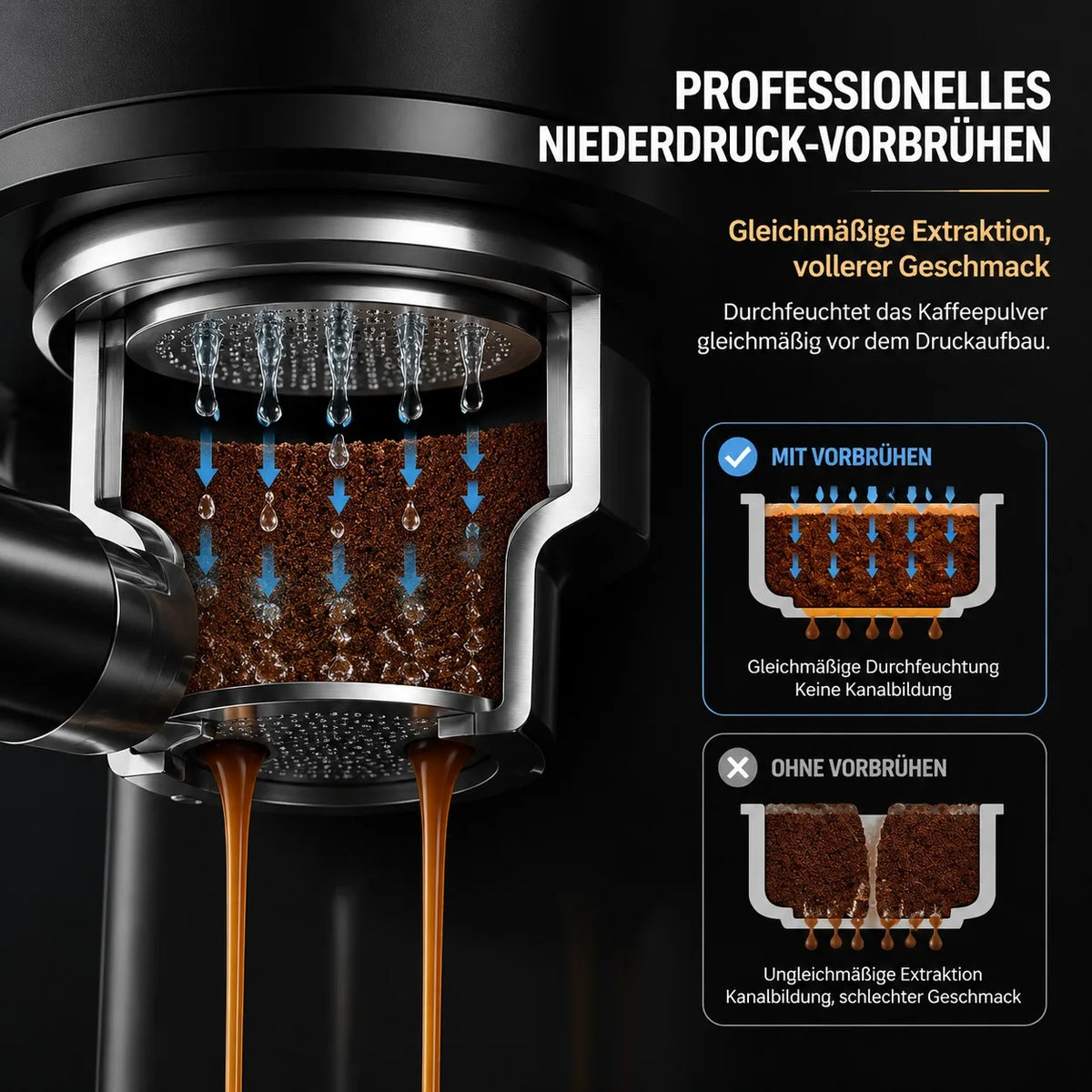 Machine expresso semi-automatique 1,5 L et mousseur – CLEVI Paris