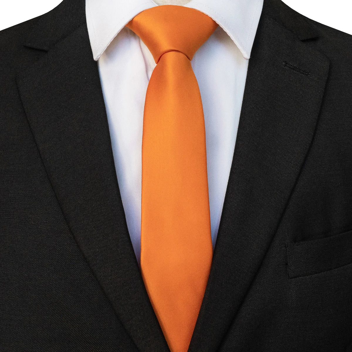 Cravate homme unie 6 cm – CLEVI Paris