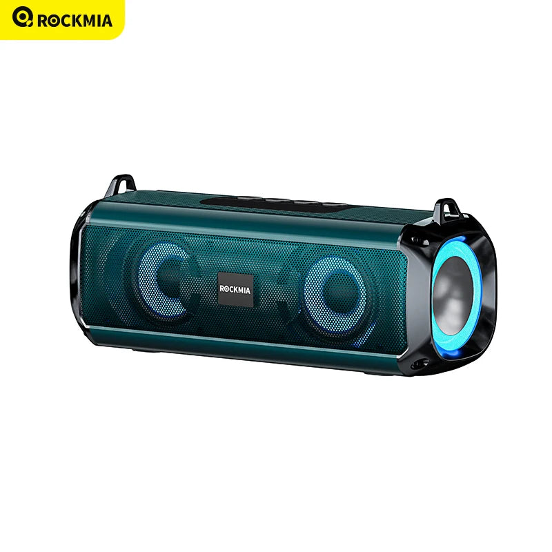 Enceinte Bluetooth Rockmia EBS-045 10W RGB LED TWS Micro TF USB 4h – CLEVI Paris
