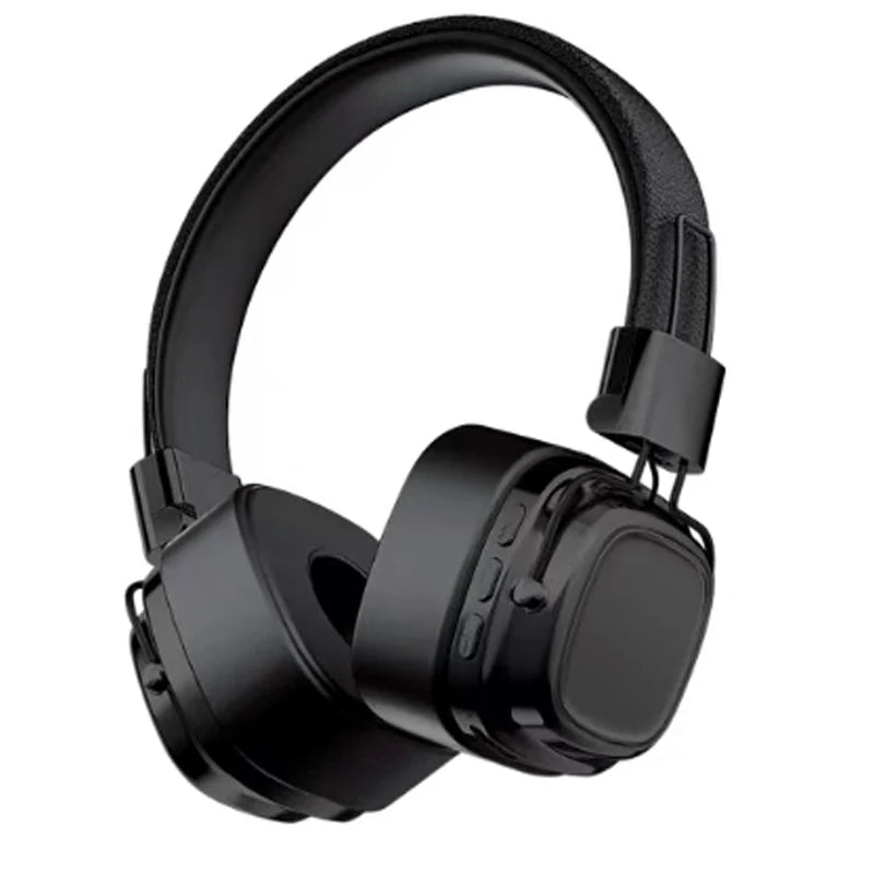 Casque Bluetooth 5.3 Pliable Rétro DJ Stéréo Micro Filaire & Sans Fil – CLEVI Paris