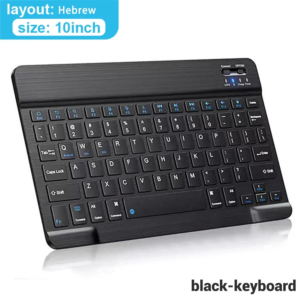 Clavier Bluetooth Sans Fil EMTRA | Silencieux, Multi-Langues, iOS Android Windows, Tablette & PC – CLEVI Paris