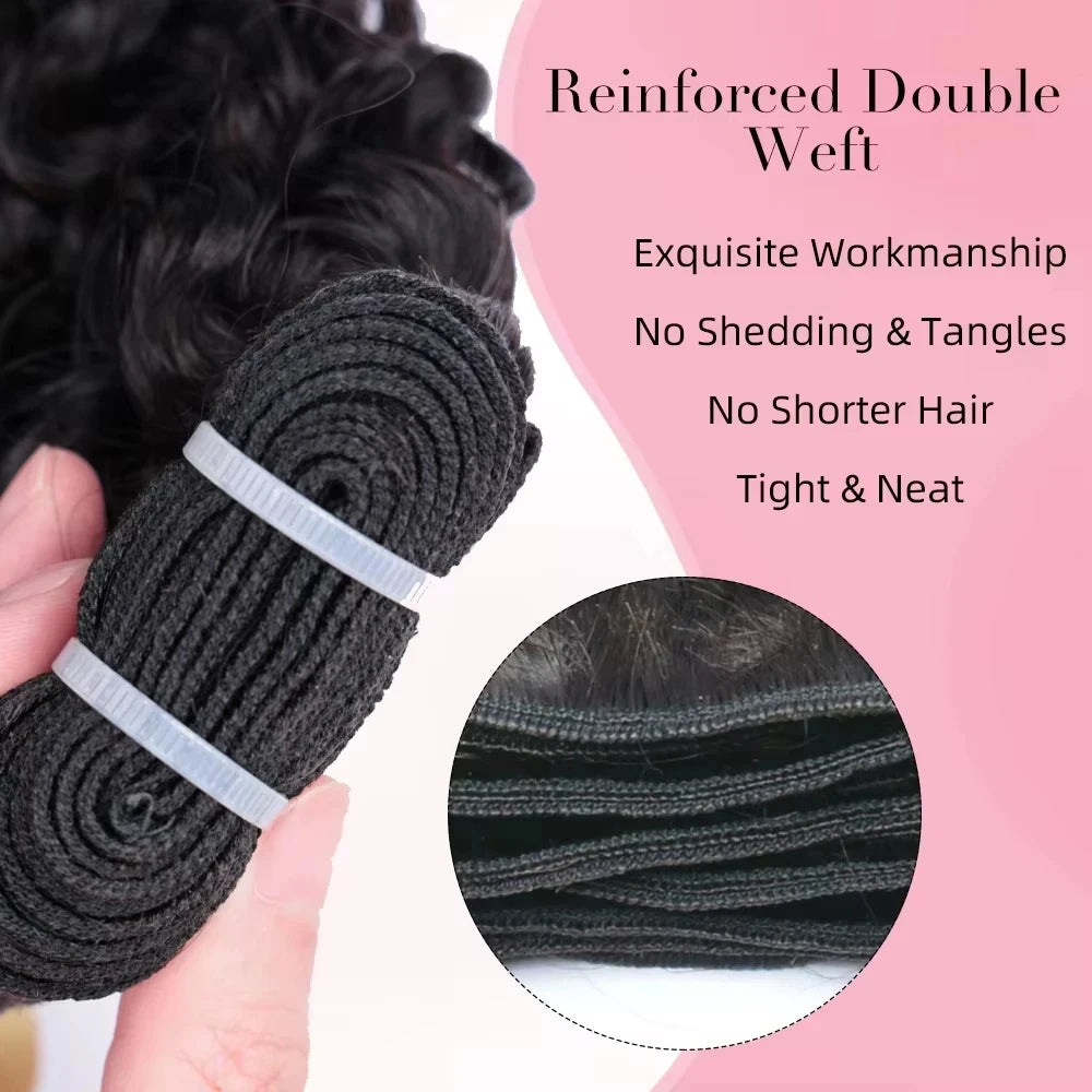 Burmese Curly Hair Bundles – Extensions Cheveux Humains Remy – CLEVI Paris