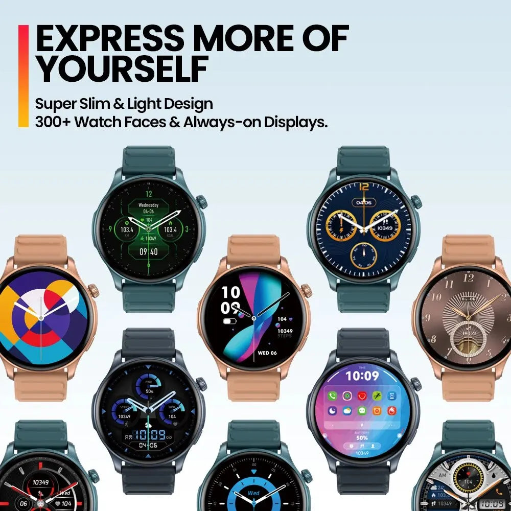 Montre Connectée Zeblaze BTALK 3 PRO AMOLED 1,43" Appels Bluetooth Santé Sport – CLEVI Paris