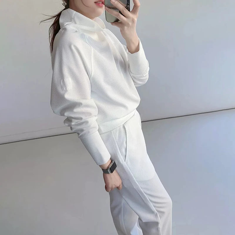 Ensemble femme haut manches longues et pantalon – CLEVI Paris