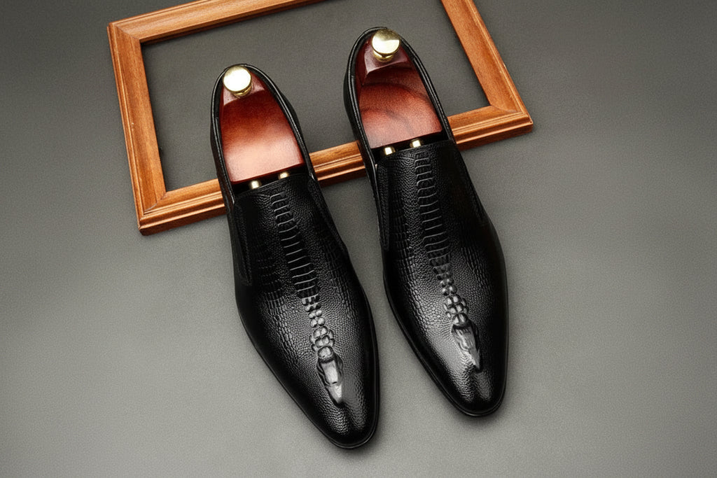 Oxford Homme Cuir Véritable Multi-Style – CLEVI Paris