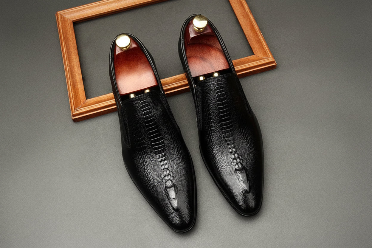 Oxford Homme Cuir Véritable Multi-Style – CLEVI Paris