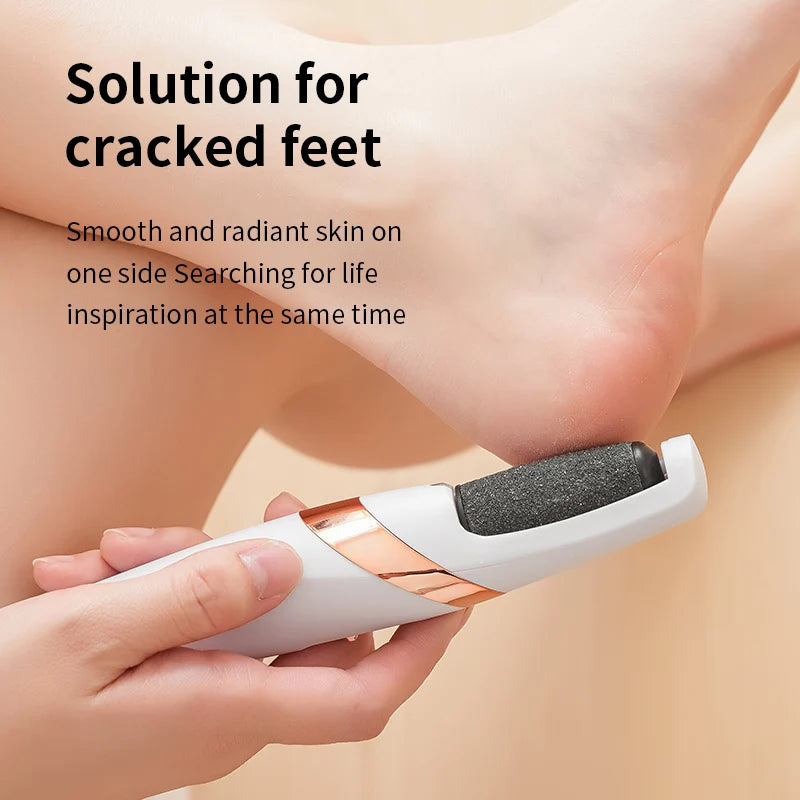 Lime à Pieds Électrique Rechargeable — Exfoliant Callosités & Pédicure — CLEVI Paris