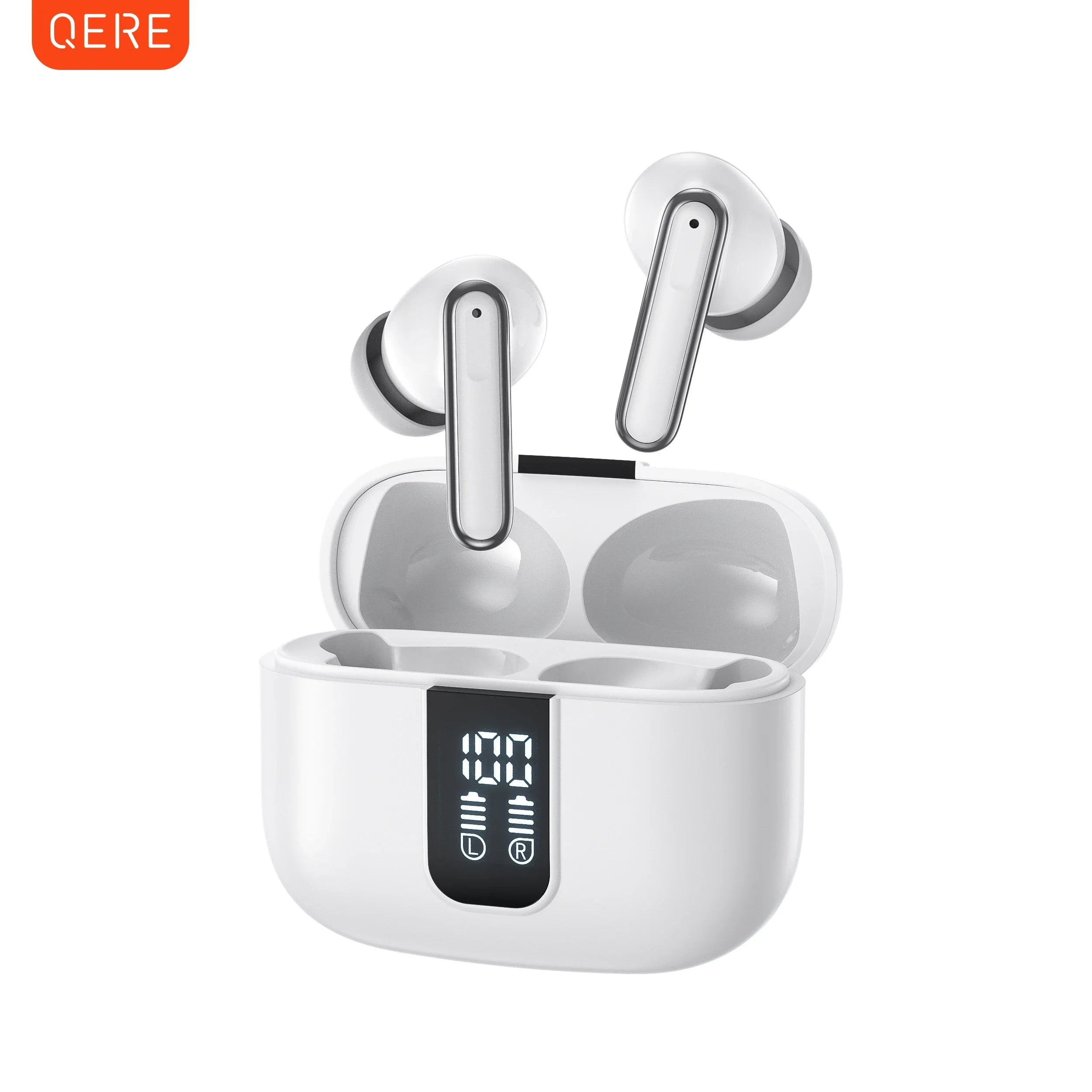 QERE E50 Écouteurs Bluetooth 5.3 TWS HiFi 28h – CLEVI Paris