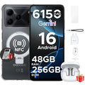 DOOGEE Note56 Plus Smartphone Android 16 Gemini AI 6,56" 90Hz 6150mAh NFC IP68 50MP – CLEVI Paris