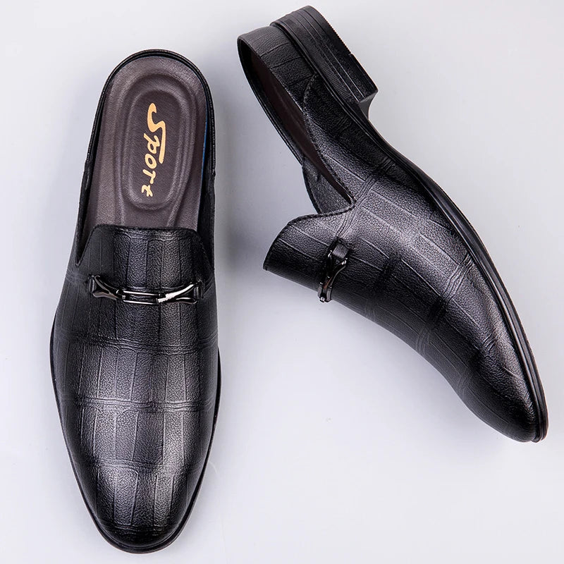 Mocassin Homme Cuir de Vache Véritable Slip-On Respirant Léger | Casual Bureau Conduite EU 36-47