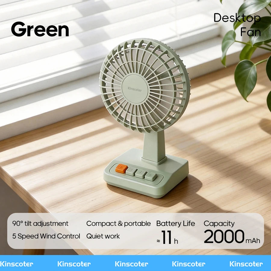 Mini ventilateur de bureau sans pales USB – CLEVI Paris