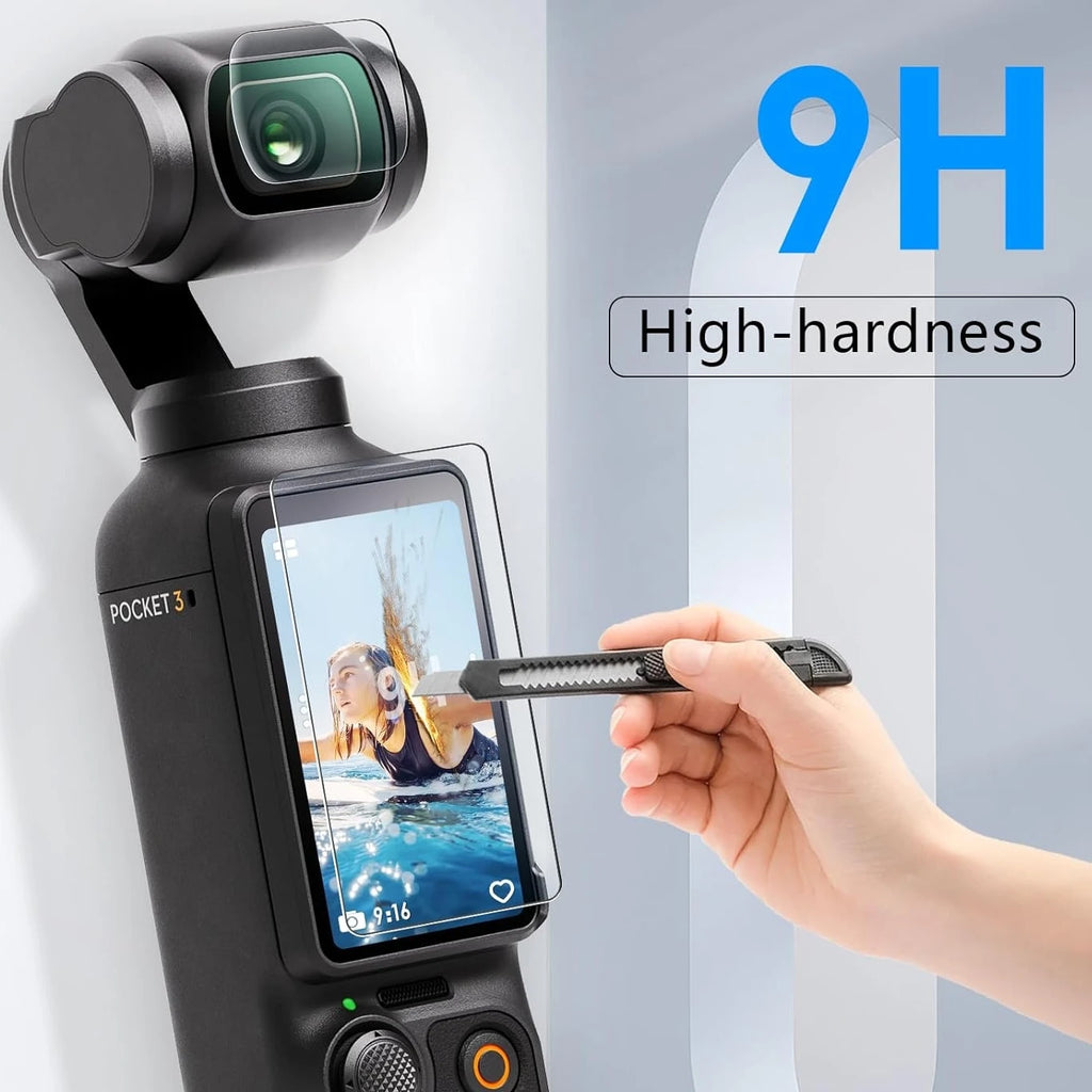 Verre trempé DJI OSMO Pocket 3 et 4 – CLEVI Paris