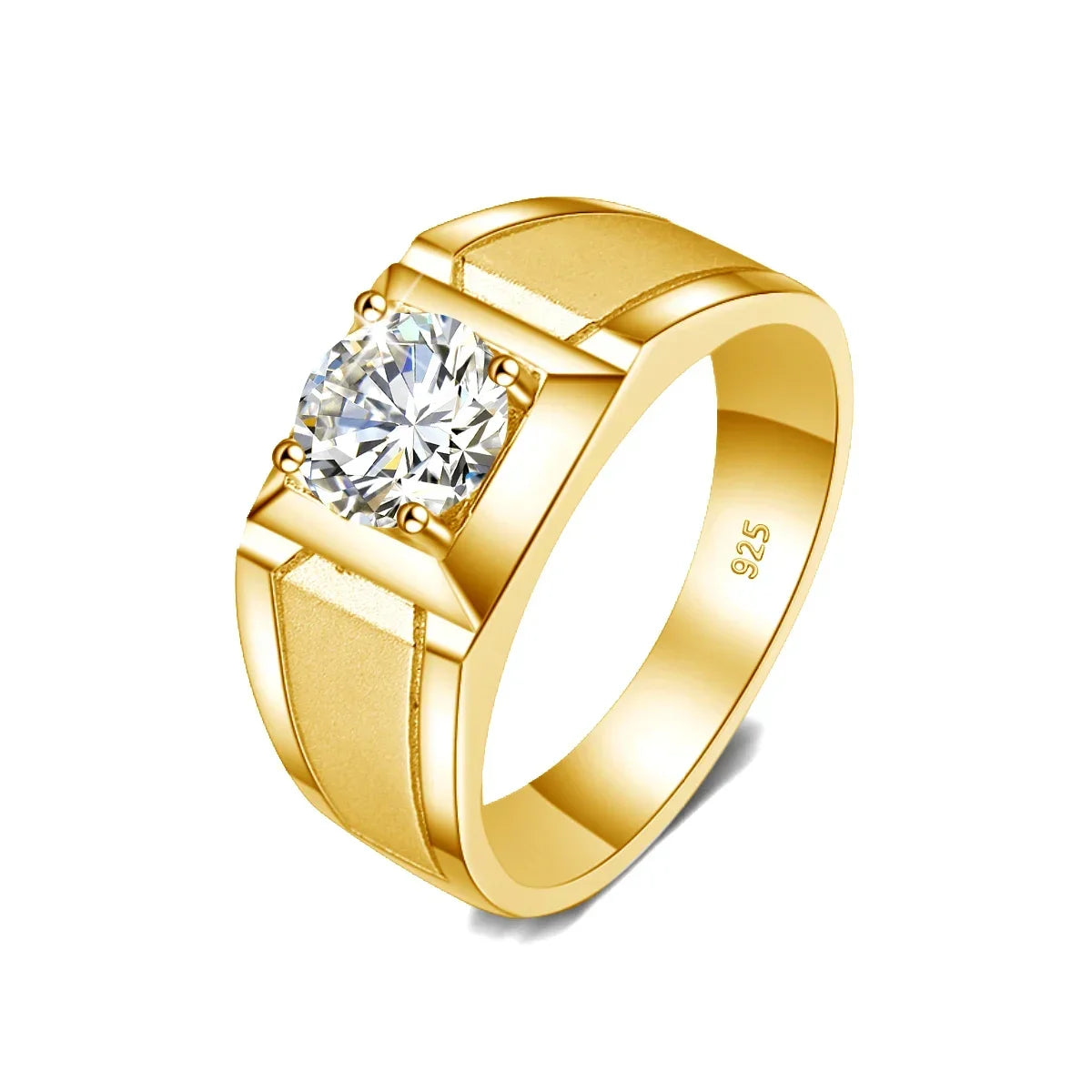 Bague Femme Moissanite 2 Carats en Argent 925 – CLEVI Paris