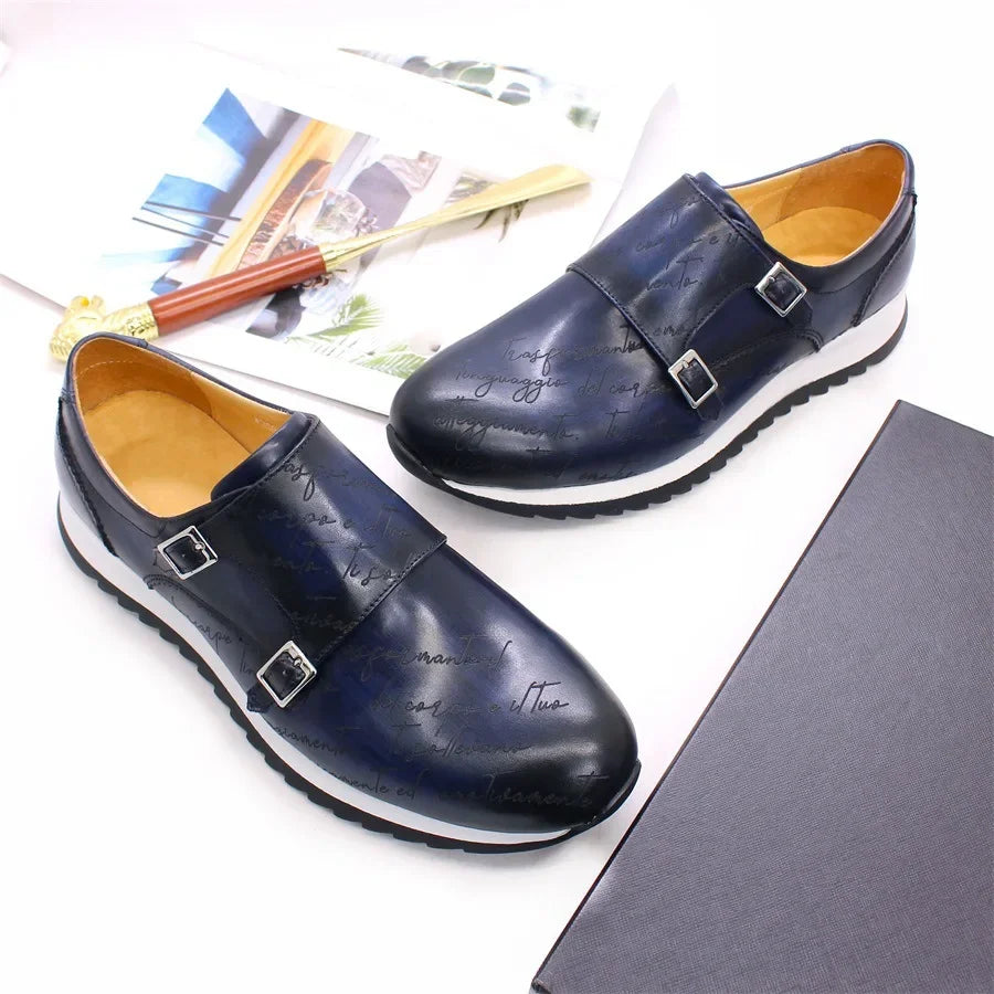 Chaussures Homme Cuir Vache Style Européen Rehaussant Respirant Luxe – CLEVI Paris