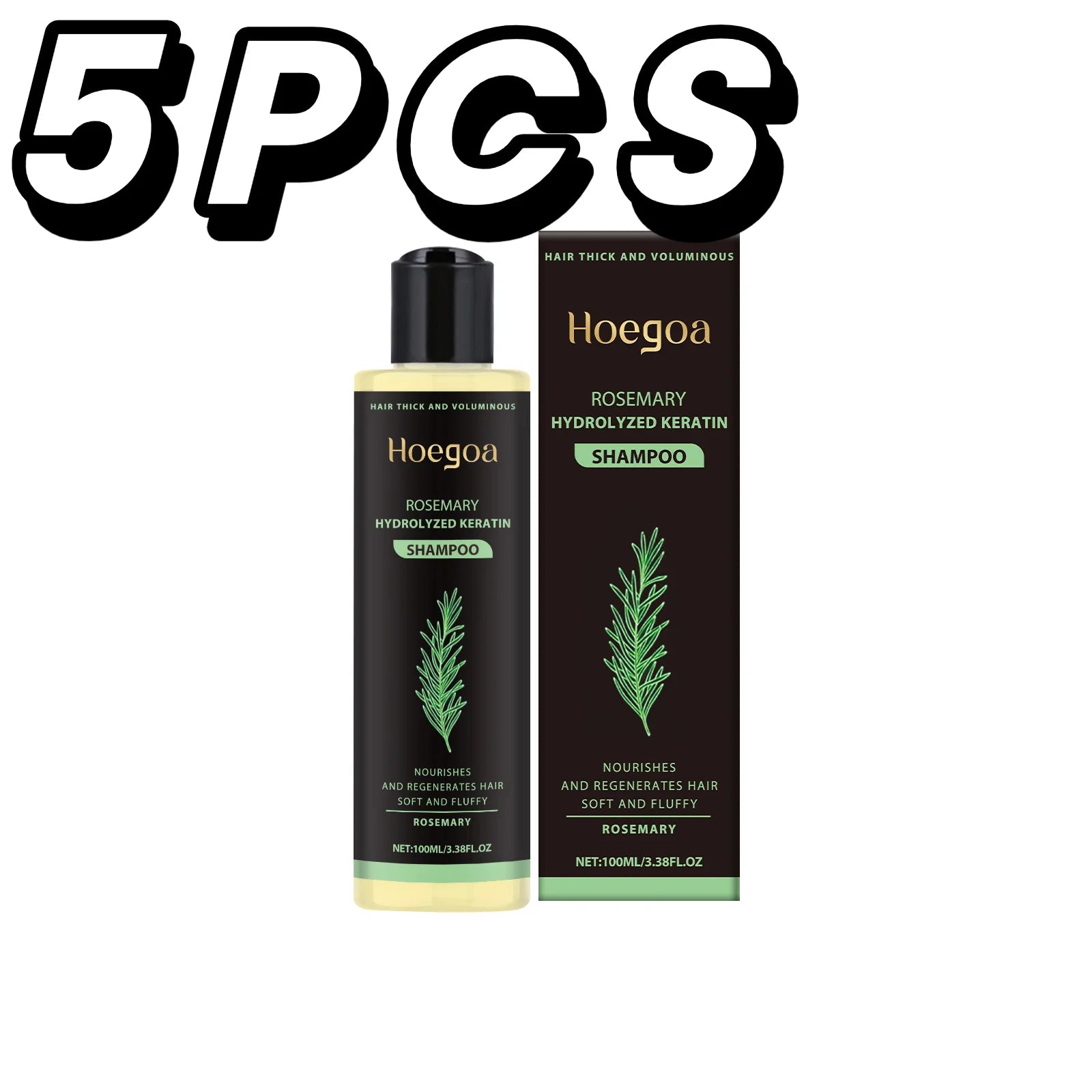 Shampoing Romarin Anti-Chute Anti-Pellicules Repousse 100ml — CLEVI Paris
