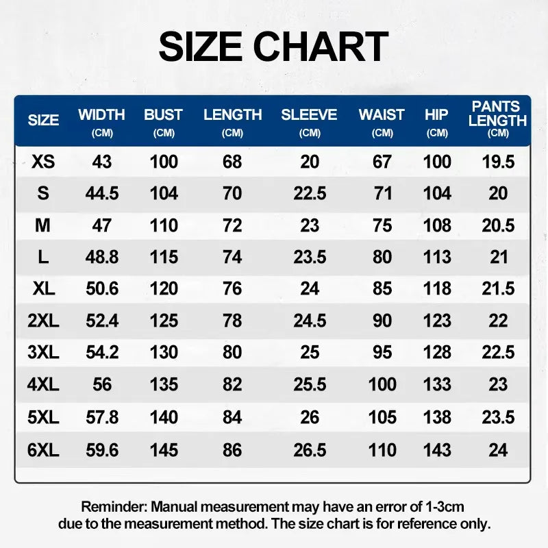 Ensemble Survêtement 2 Pièces Homme T-Shirt Col Rond Manches Courtes + Short Casual Sport – CLEVI Paris