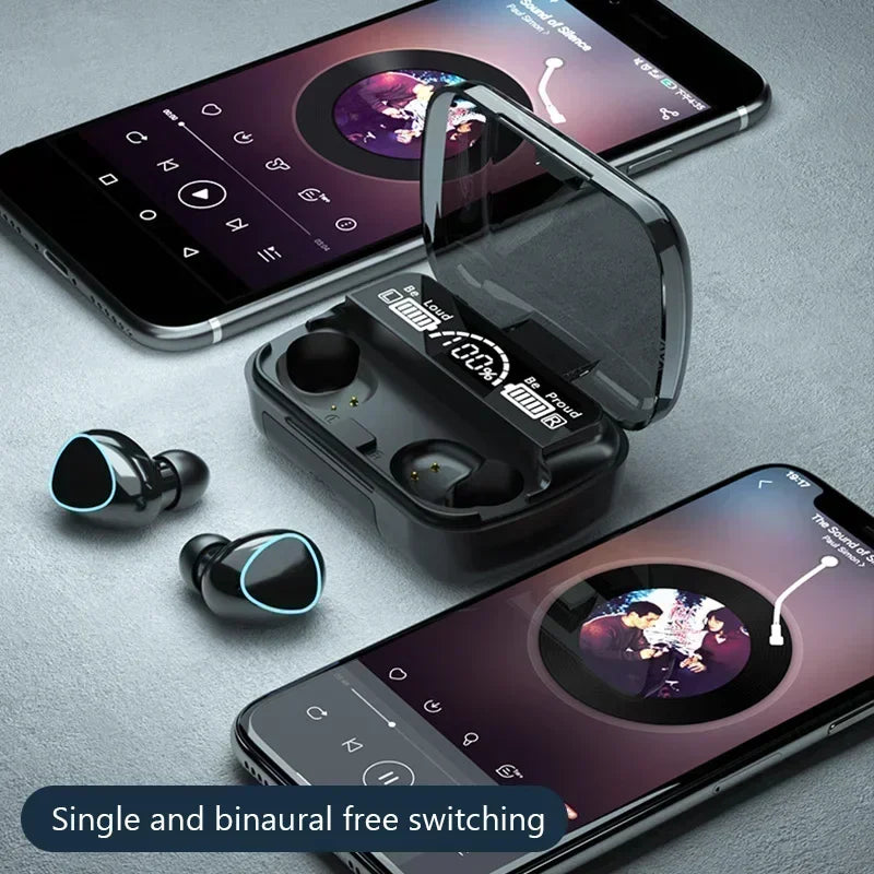 Écouteurs Bluetooth TWS VIKEFON M10 | ANC, Micro, Waterproof, Boîtier de Charge – CLEVI Paris