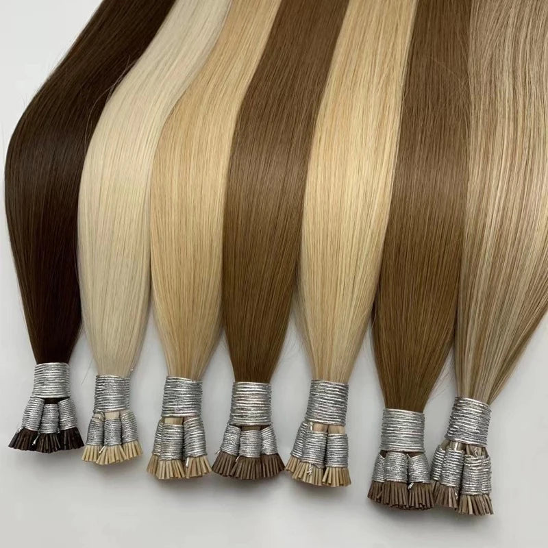 Extensions I-Tip lisses, cheveux humains – CLEVI Paris