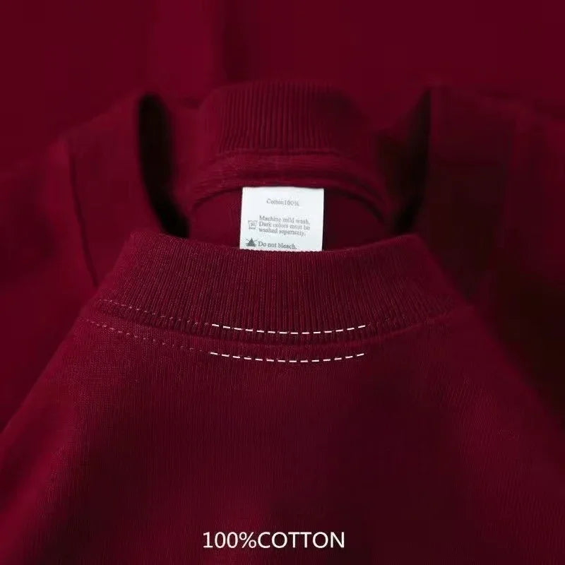 T-Shirt Homme 100% Coton 425g Col Rond Respirant Coupe Basique 6 Coloris – CLEVI Paris