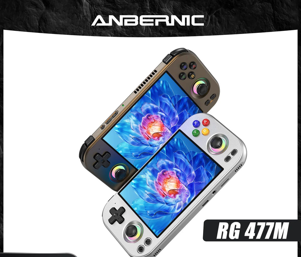 Console Portable Anbernic RG477M Retro 4.7" Dimensity 8300 Android 14 – CLEVI Paris