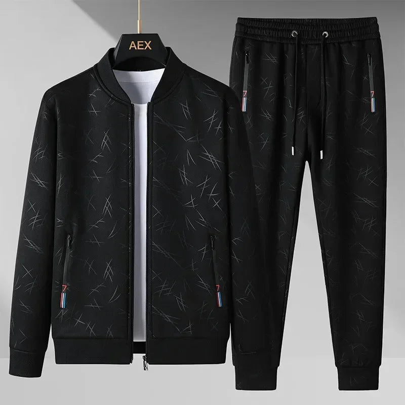 Jogging Sport Homme 2 Pièces Veste + Pantalon — CLEVI Paris